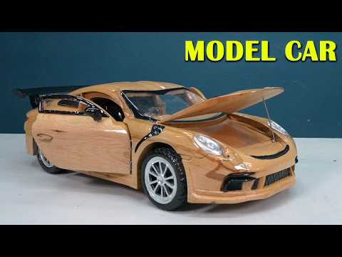 I Made Porsche 911 From Wood 😱🔥 | Handmade Wooden Supercar