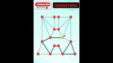 Smart puzzle one line game| Hard level 32 | To solve wonderful puzzle one line puzzle game | #smart