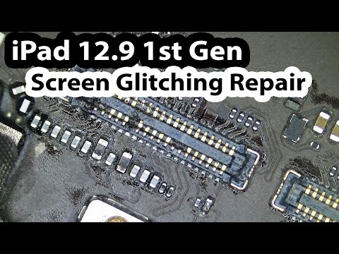 Video iPad 12.9 1st gen Screen Glitching - Damaged FPC... - youtube