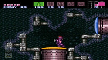 Super Metroid (SNES) Part 11 - The Path to the Murky Depths of Maridia