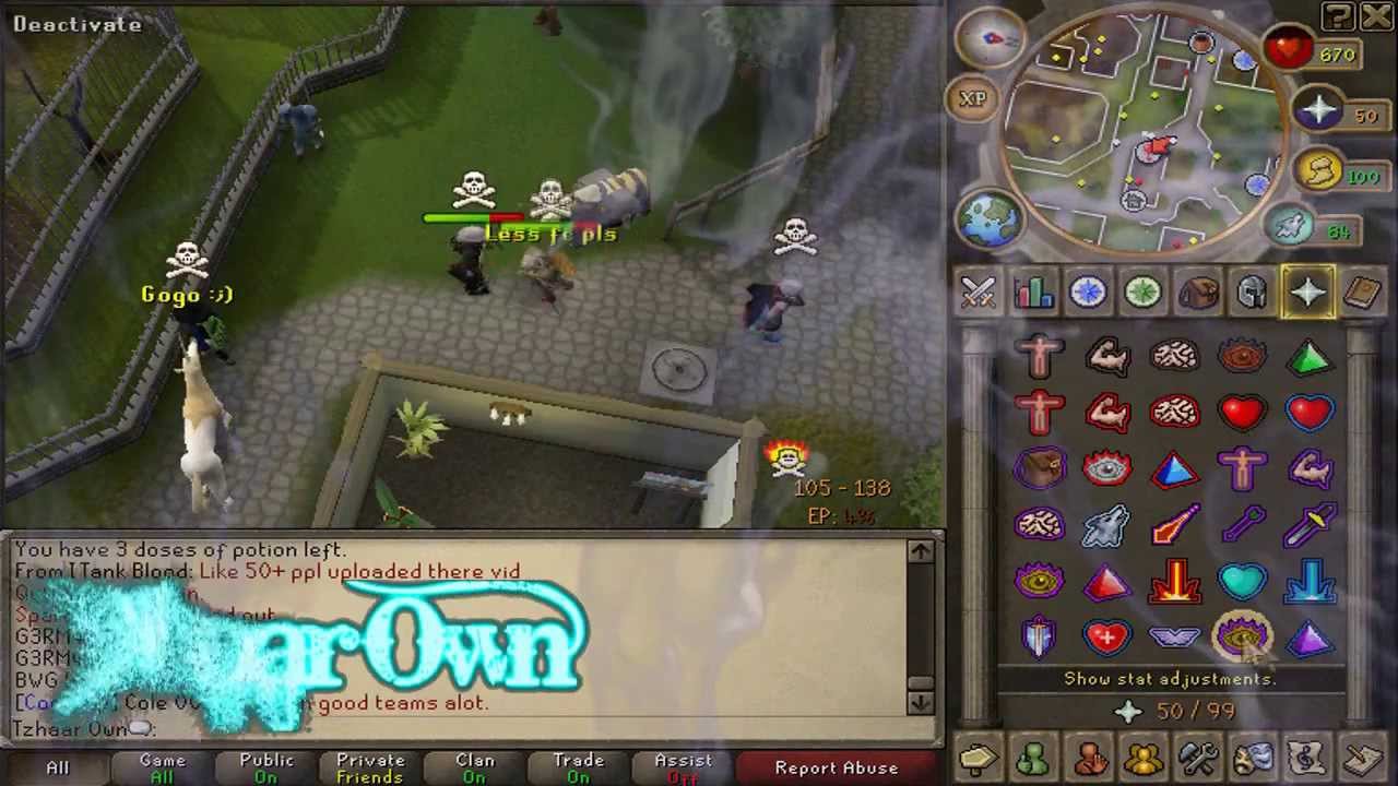 Maxed Tank Compilation Runescape Video feat. Hans Da Tank | Ye Im Tank | Tzhaar Own | I Tank Blood |