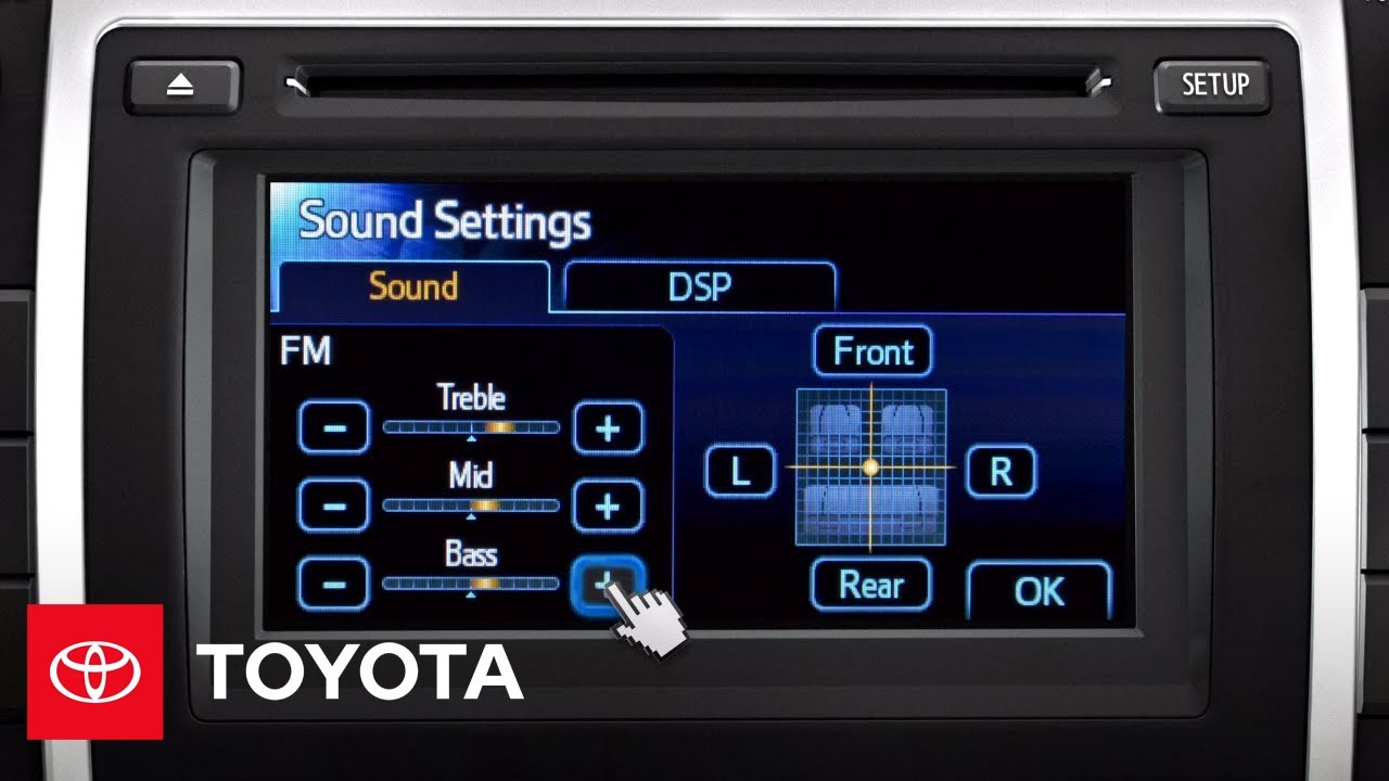 2012 Camry How-To: Adjust Sound Qualities | Toyota - YouTube