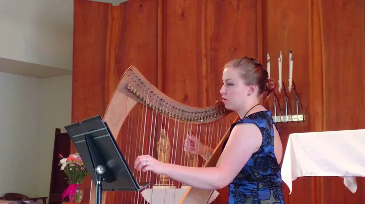 The Gartan Mother's Lullaby with harp and voice