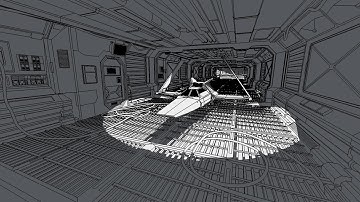 Breakdown of our outline rendering process