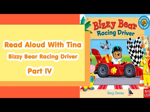 Bizzy Bear Racing Driver Part 4 Read Aloud | Palfish Reading Kids Picture Book