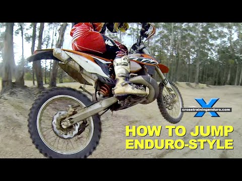 How to jump dirt bikes (minimum & maximum air)︱Cross Training Enduro