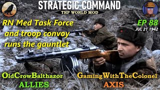 Strategic Command WaW-TRP Mod Ep 88 OldCrowBalthazor [Allies] vs GamingWithTheColonel [Axis]