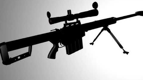 My New Barrett 50.Cal C4D Intro (FREE TEMPLATE)!!!!!