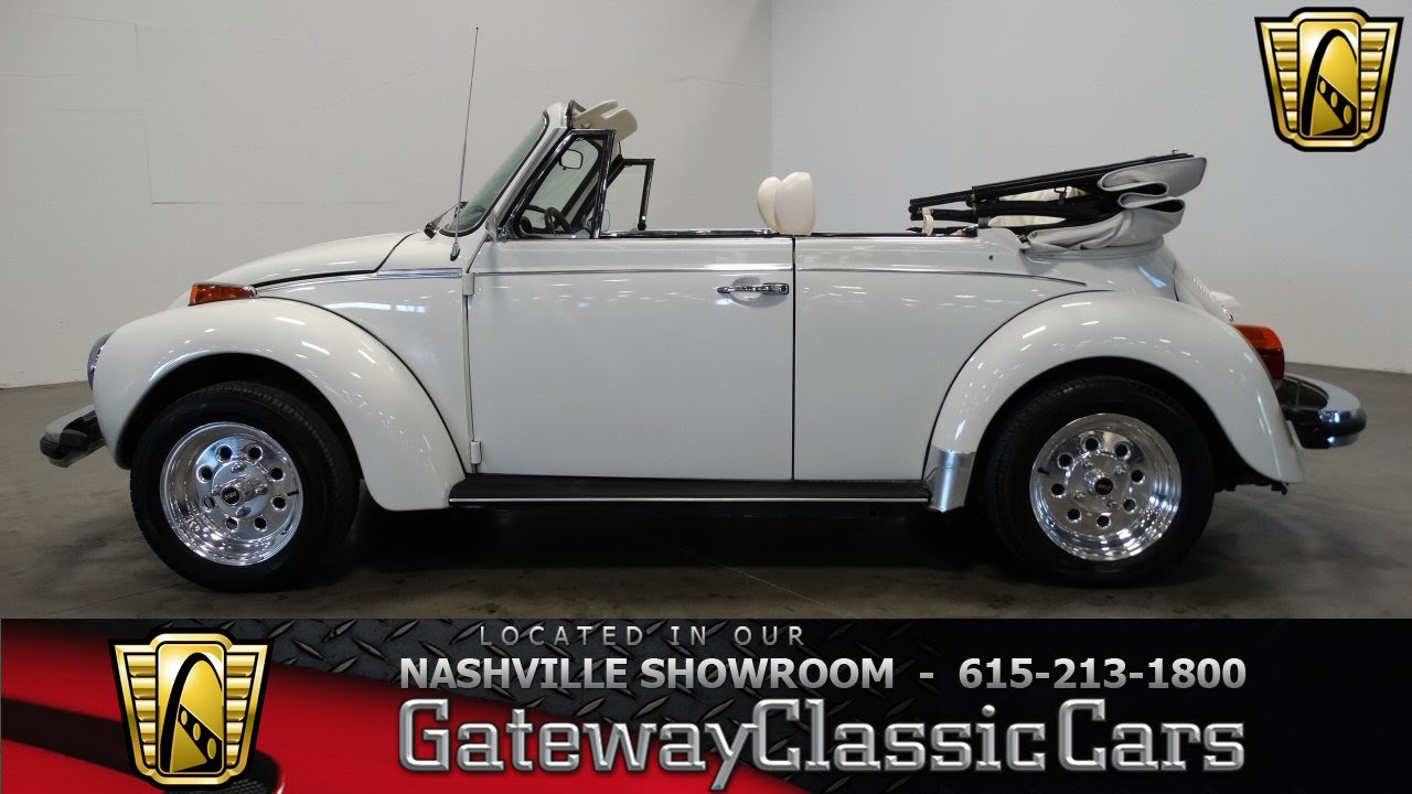 1979 Volkswagen Beetle Convertible Karmann Edition Gateway Classic Cars Of Nashville 281 Youtube