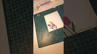 WAIT FOR THE COLORING PART... DIY FRONT PAGE DESIGN 🌷✨