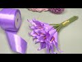 DIY | Cara Membuat bunga Dari Pita Satin | Calla lily Mini Bouquet#craft #satinribbonflowers