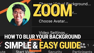 How To Blur Your Background On Zoom: Easy Guide!