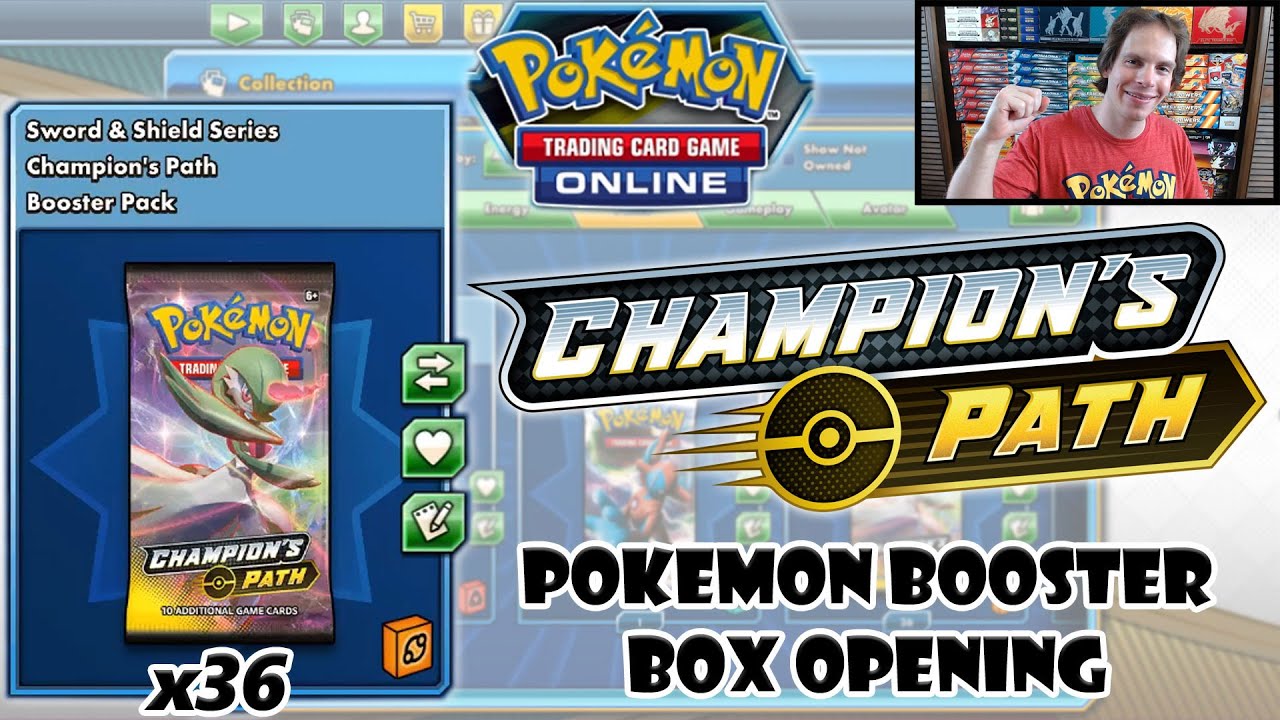 Online Champion's Path Booster Box Opening