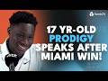 17-yr-old Moise Kouame Reacts to Incredible Miami Win 😮