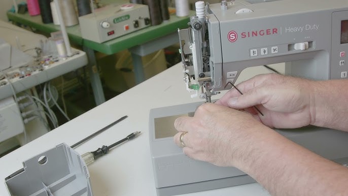 Singer sewing machine needle height measurement calipers