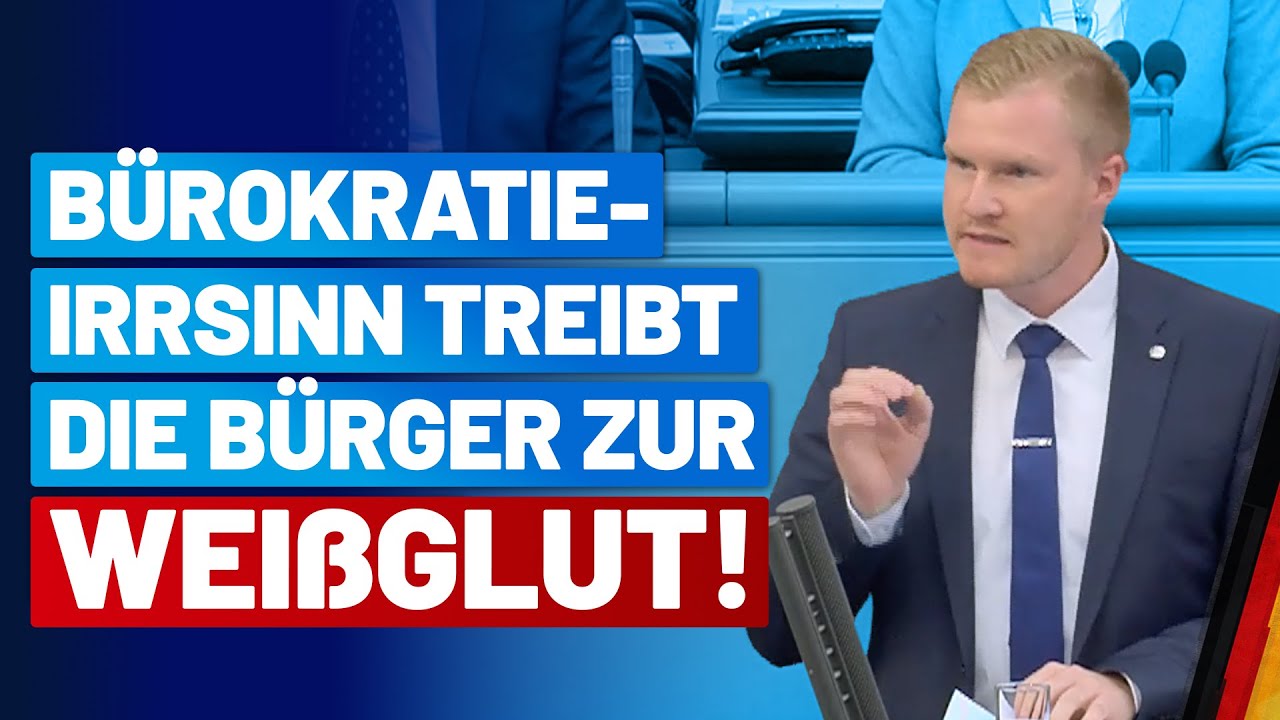 Alle reden vom Bürokratieabbau, aber passieren tut nichts! - Robin Jünger - AfD-Fraktion