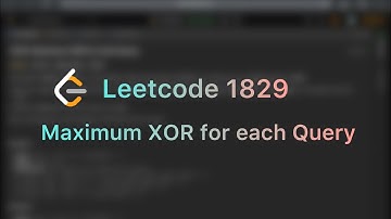 Maximum XOR for each Query | LeetCode 1829 | Java