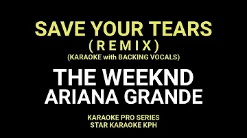 Abel Makkonen (Vocal Edit) - Save Your Tears - REMIX  (You Sing Ariana Grande) KARAOKE VERSION