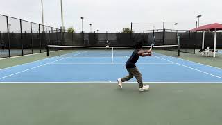 90 mph, maybe 100 mph forehand winner?  ethan is even surprising me screenshot 5