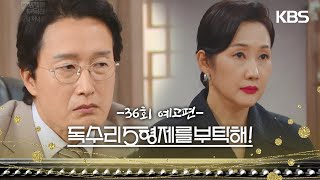 ［36회 예고］당신은 혹시 뭐 아는 거 없어? [독수리 5형제를 부탁해!] | KBS 방송
