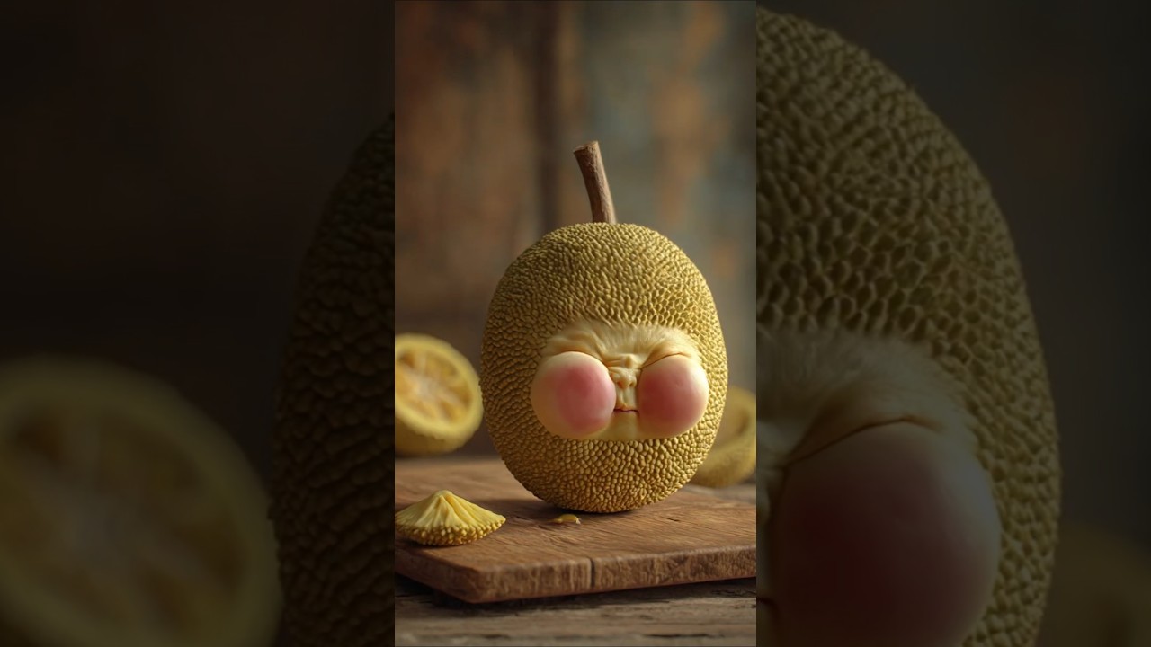 Their First Bite… So Strange 🍐🍈🍈 