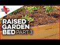 Building a Raised Garden Bed With Wood Sides From a Pine Tree - DIY Raised Garden Bed - Part 3 Building a Raised Garden Bed With Wood Sides From a Pine Tree - DIY Raised Garden Bed - Part 3