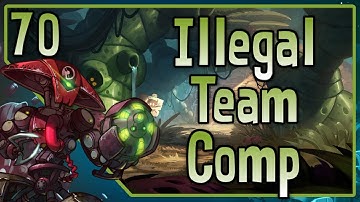 Awesomenauts - Sentry Gameplay - "Illegal Team Comp"