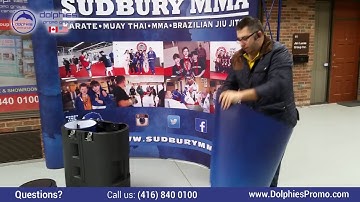 Pop Up MAGNETIC Booth - DISASSEMBLY Video Instuctions