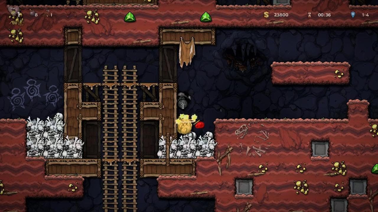 Spelunky 2 Ball and chain swag YouTube