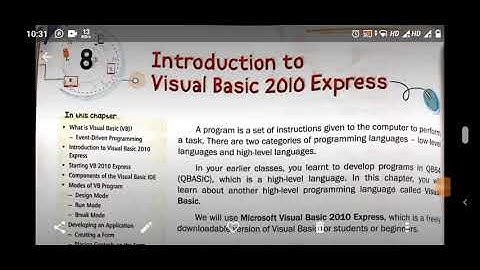 chapter 8 (visual basic 2010 express) class 8