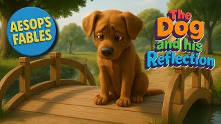 Aesop’s Fables #010 | The Dog and His Reflection | Moral Story for Kids