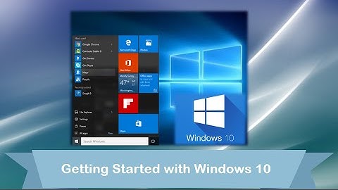 Getting Started with Windows 10 - The New Start Menu - Part 1 of 20 on Windows 10