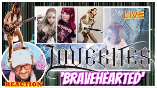 LOVEBITES │ 'BRAVEHEARTED' │REACTION Daughters of the Dawn Live in Tokyo 2019