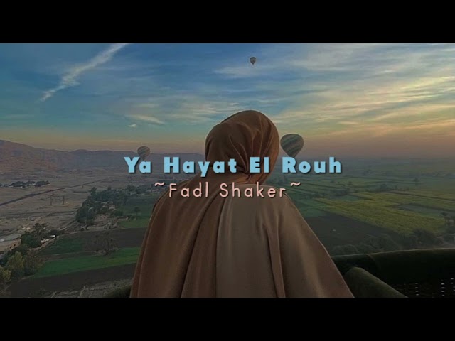 Ya Hayat El Rouh - [speed up tiktok] class=