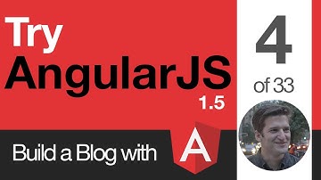 Try AngularJS 1.5 - 4 of 33 - Before we get started