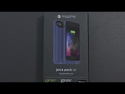 Mophie Juice Pack Air for iPhone 7 Wireless Charging Battery Case