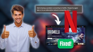 Netflix-fout 3.1 oplossen | "We hebben een probleem met de verbinding met Netflix"