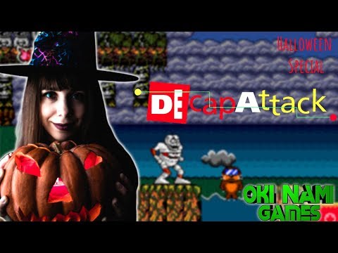 DECAP ATTACK (SEGA)||HALLOWEEN Special part 1 прохождение с комментариями