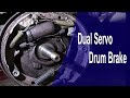 How To Replace Brake Shoes &amp; Wheel Cylinder On A Dual Servo Drum Brake -  Ford Mustang