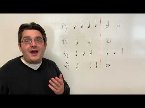 Quarter Notes - Rhythm Exercises 4 - YouTube