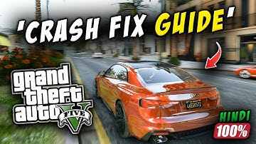 HOW TO FIX GTA 5 CRASH PROBLEM 2025 | Solve All GTA 5 Crashing Errors ! Hindi