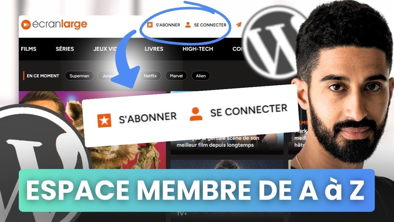 Créer un espace membre sur WordPress en 2025