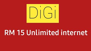 Digi prepaid unlimited internet Rm 15 for 30 days screenshot 4