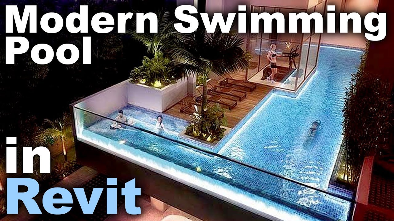 Modern Swimming Pool in Revit Tutorial