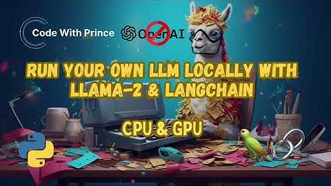 How to Run LLaMA Locally on CPU or GPU | Python & Langchain & CTransformers Guide