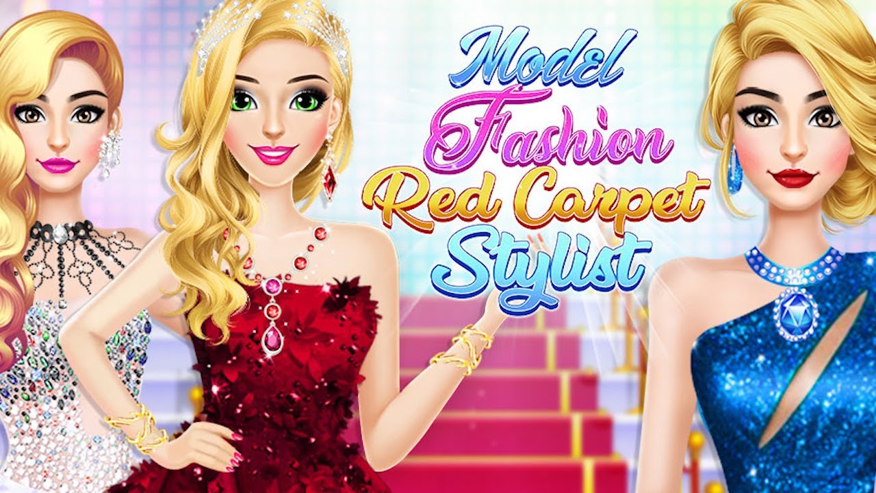 Model Fashion Red Carpet Dress Up Game For Girls YouTube