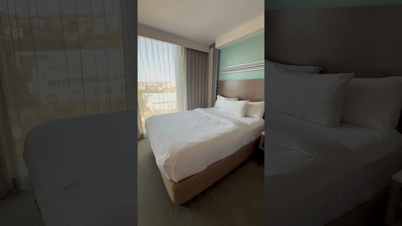 Hotel Next to San Diego Cruise Port | SpringHill Suites Bayfront Tour #sandiego #roomtour #marriott