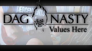 Dag Nasty - Values Here (Guitar Cover)