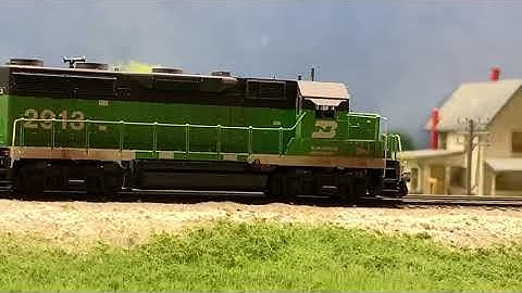 BN Ottumwa Sub 1995 in N Scale