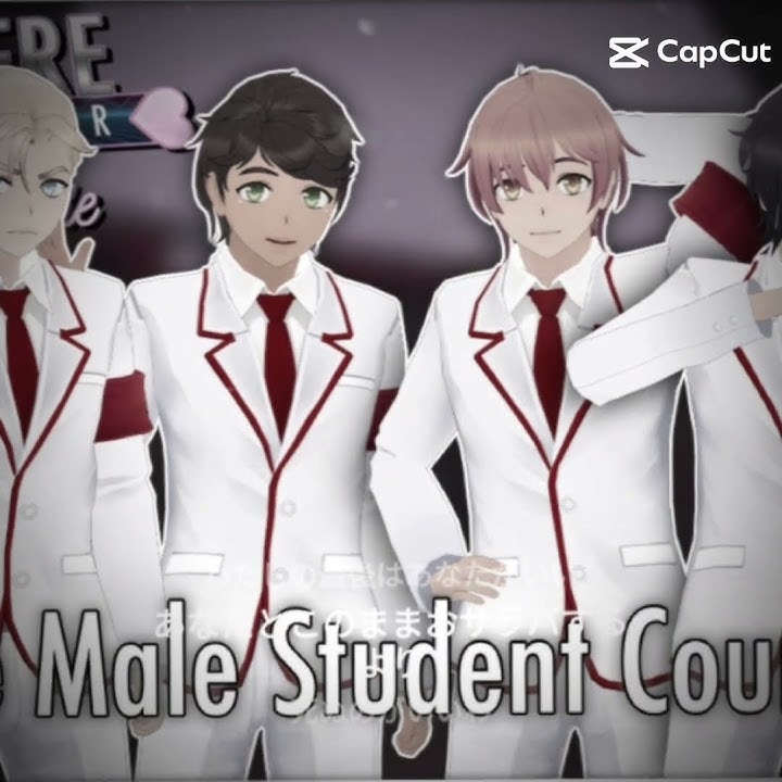 student council edit yandere simulator#ken_kyonashima#hoze_shiubua